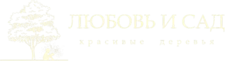 Любовь и сад — красивые деревья